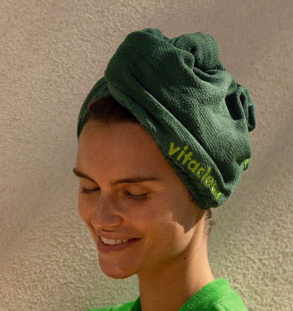 Vitaclean Quick-Dry Microfiber Hair Towel