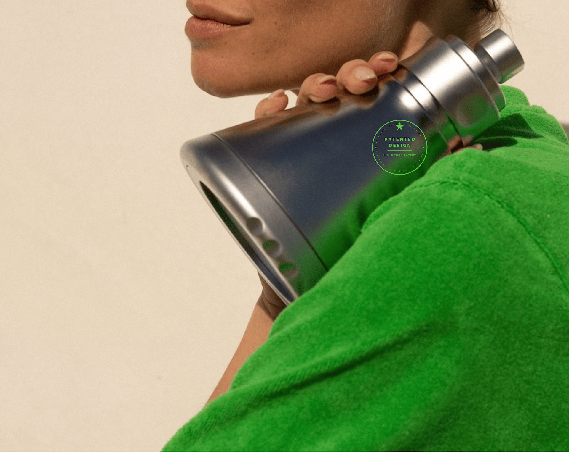 Vitaclean Ultra Shower Head in use