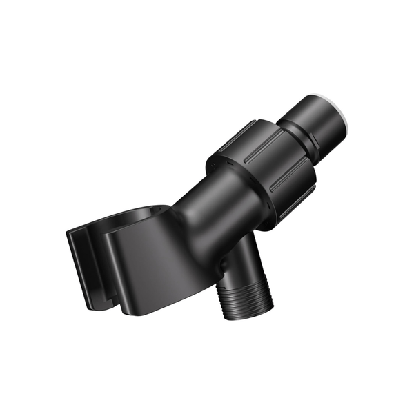 Vitaclean Handheld: Shower Head Holder & Arm Adapter Hidden Black - alternate view